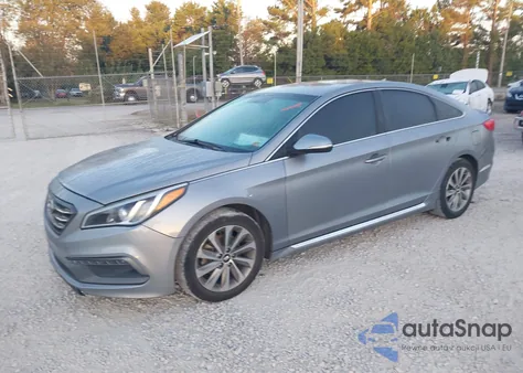 2015 Hyundai Sonata Sport z USA, uszkodzony, nr VIN 5NPE34AFXFH050925